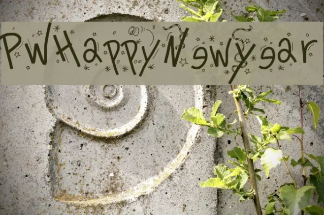 PWHappyNewYear Example 3