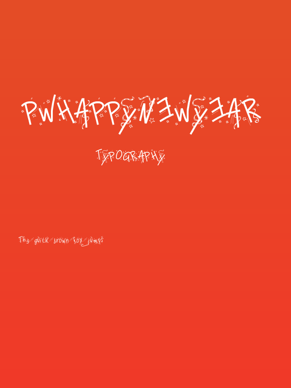 PWHappyNewYear Poster