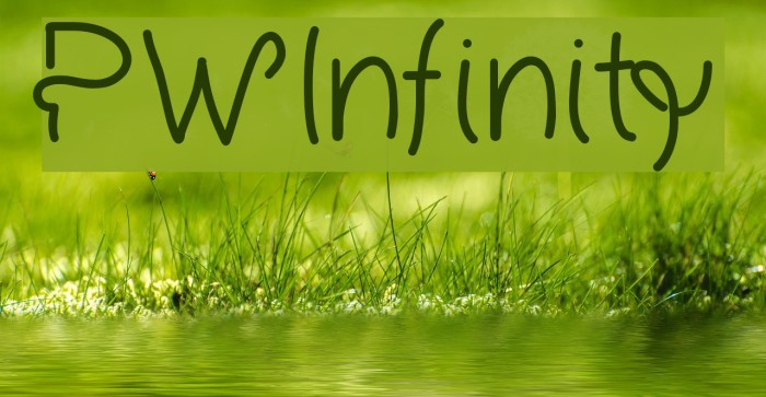PWInfinity Font examples