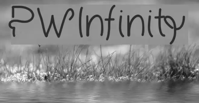 PWInfinity Font examples