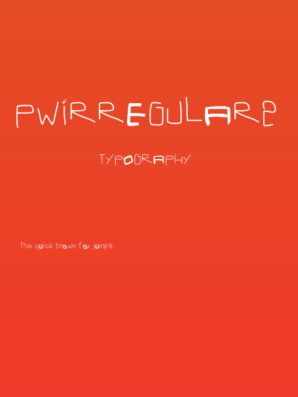 PWIrregular2 Poster