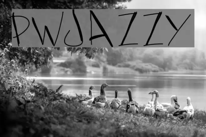 PWJazzy Font examples