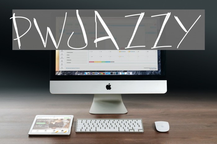 PWJazzy Font examples