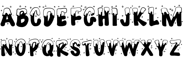 PWJoyeuxNoel Font LOWERCASE