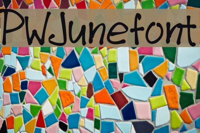 PWJunefont Example 3