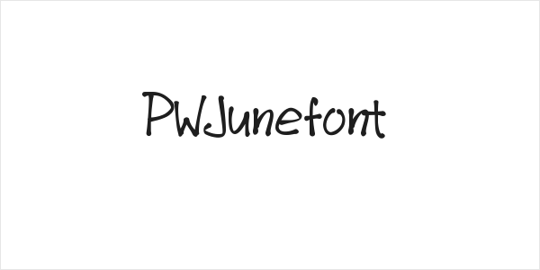 PWJunefont Logo