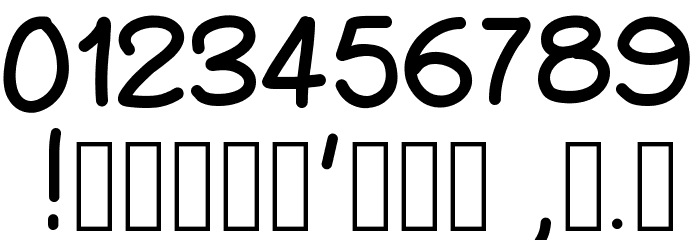 PWKool Font OTHER CHARS