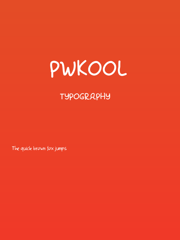 PWKool Poster