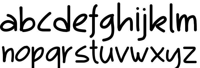 PWKool Font LOWERCASE