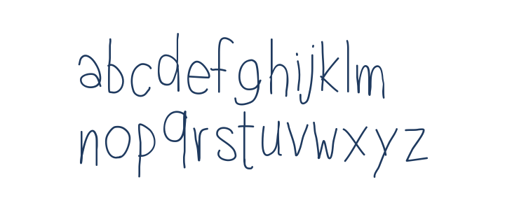 PWLeftHand Lowercase