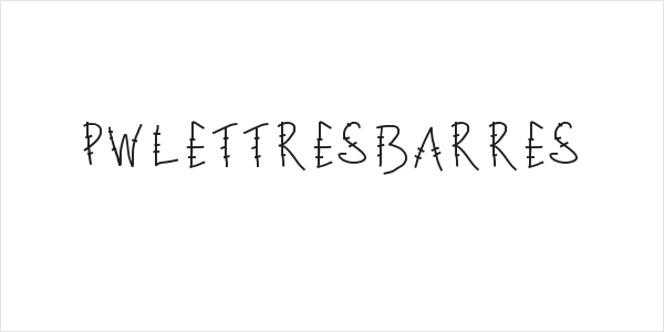 PWLettresbarres Logo
