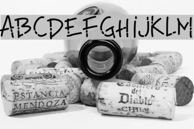 PWLinefont Font examples