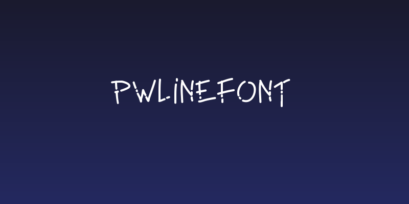 PWLinefont Social Header