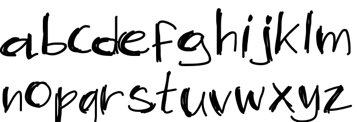 PWMambo Font LOWERCASE
