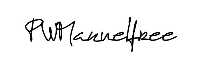 PWManuelfree  免费字体下载