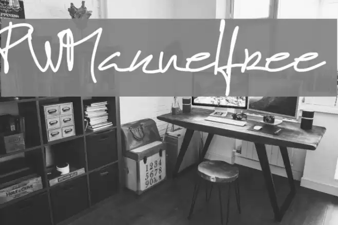 PWManuelfree Font examples