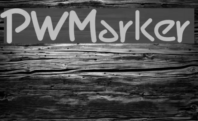 PWMarker Font examples