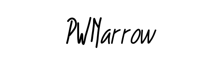 PWNarrow  baixar fontes gratis