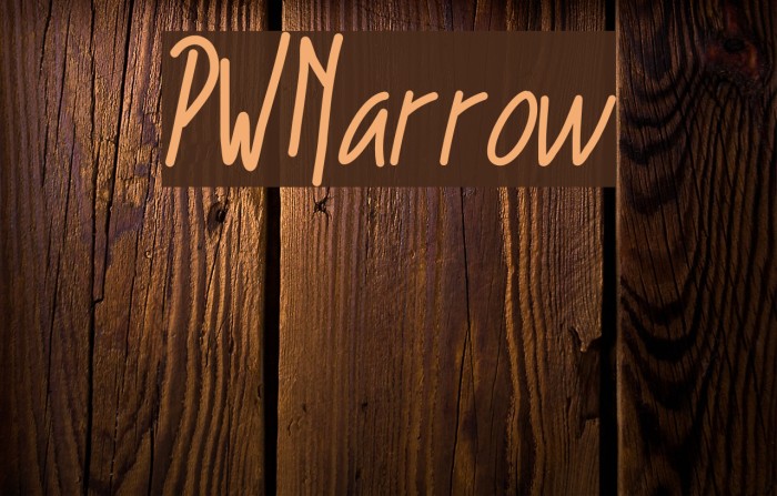 PWNarrow Font examples