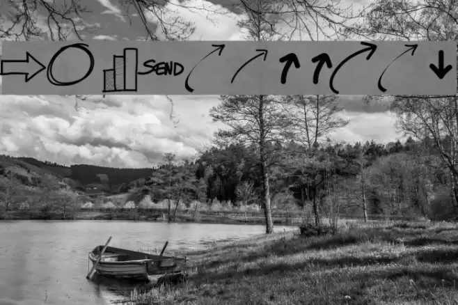 PWNewArrows Font examples