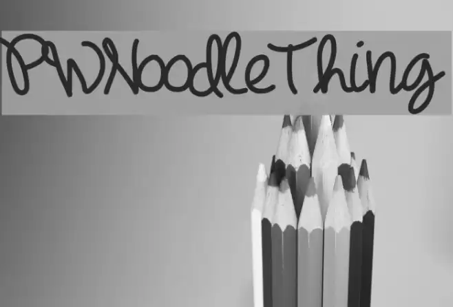 PWNoodleThing Font examples