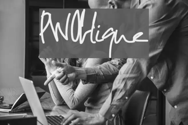 PWOblique Font examples