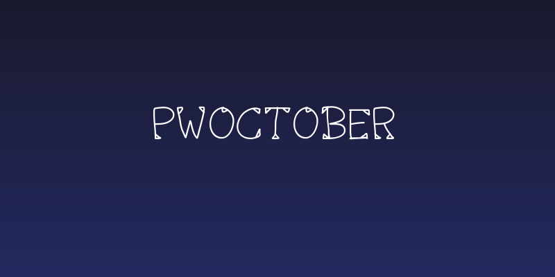 PWOctober Social Header