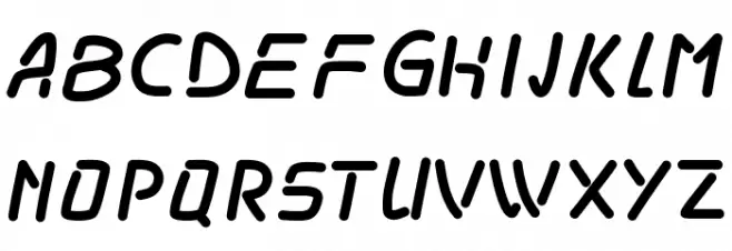 PWOdissey Font Litere mari