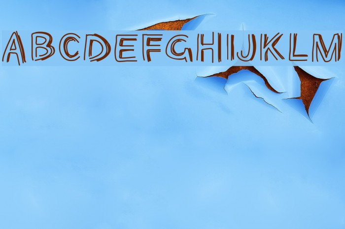 PWOpened Font examples