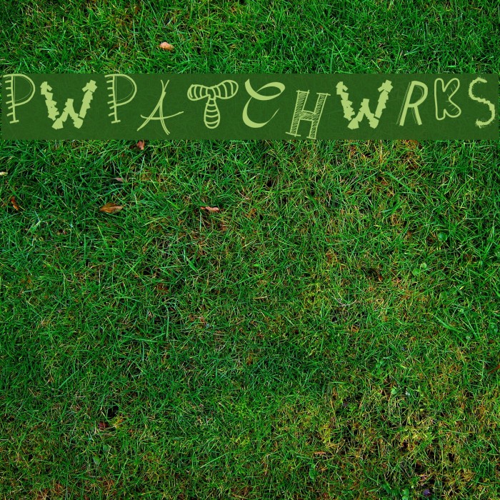 PWPatchwrks Font examples