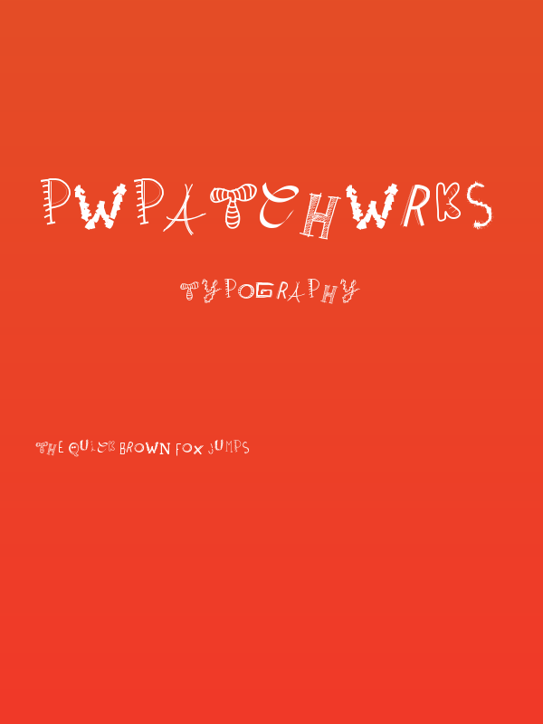 PWPatchwrks Poster