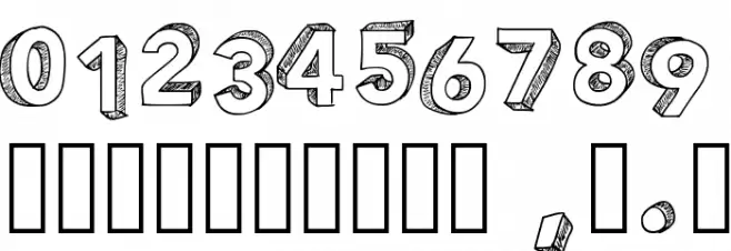 PWPerspective Font OTHER CHARS