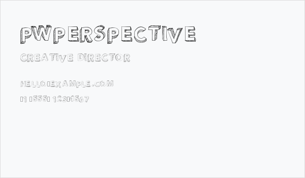 PWPerspective Business Card