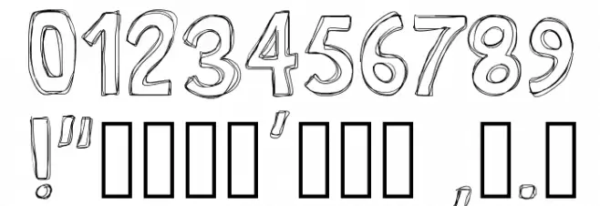 PWRoughs Font OTHER CHARS