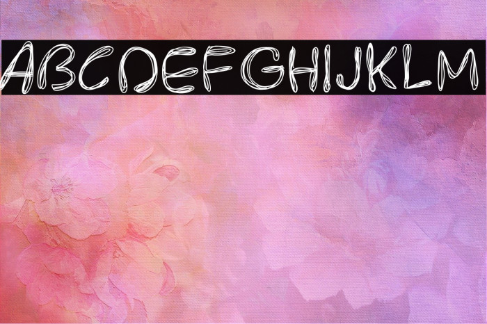 PWRoundedScratch Font examples