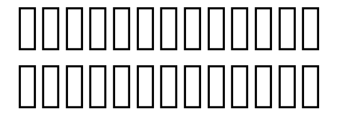 PWRoundedScratch Font LOWERCASE