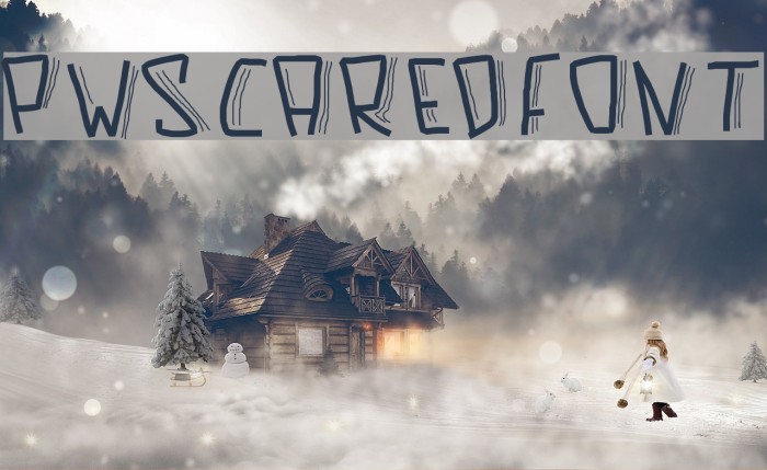 PWScaredFont Example 3