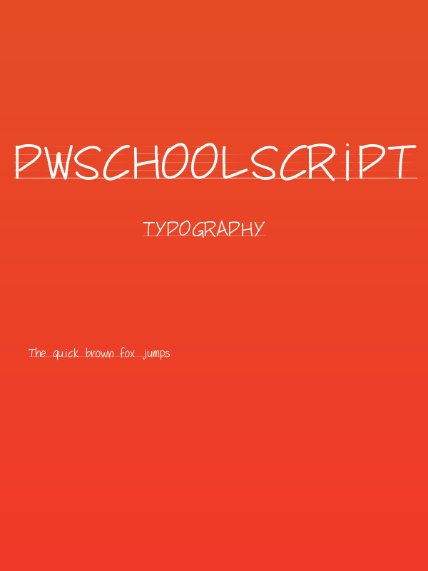 PWSchoolScript Poster