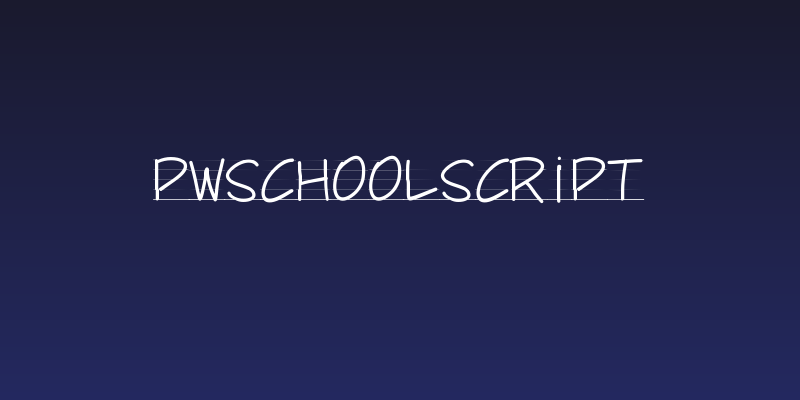 PWSchoolScript Social Header