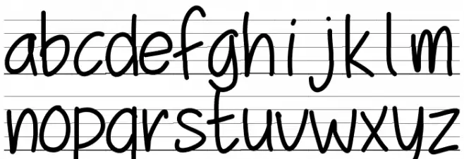 PWSchoolScript Polices MINUSCULES