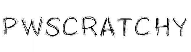 PWScratchy  Fuentes Gratis Descargar