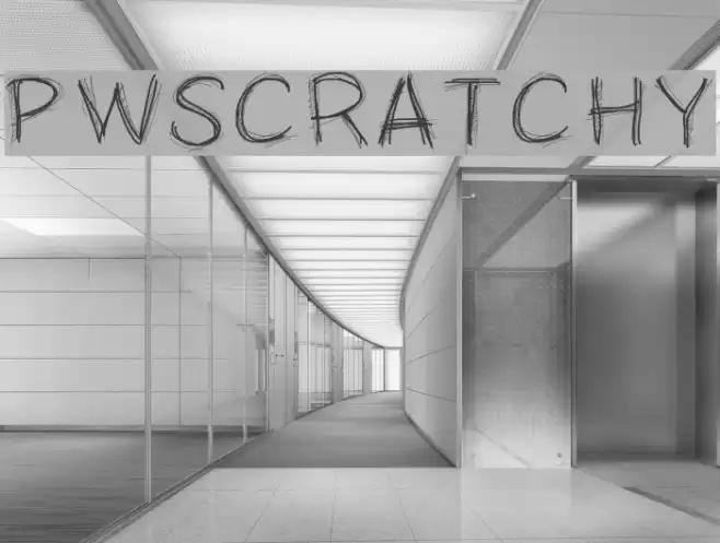 PWScratchy Font examples