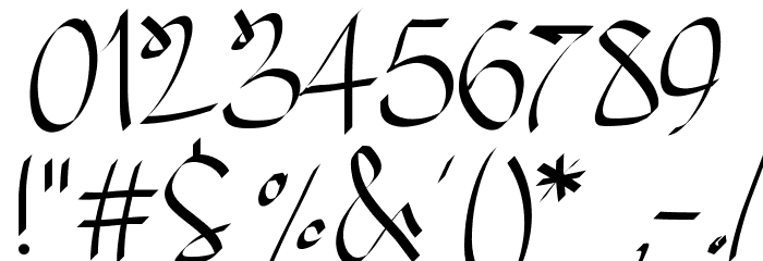 PWScriptease Font OTHER CHARS
