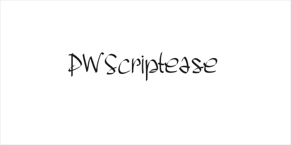 PWScriptease Logo