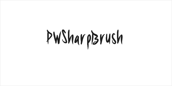 PWSharpBrush Logo