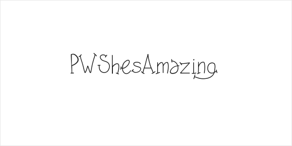 PWShesAmazing Logo