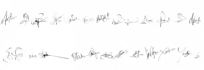 PWSignatures Polices MAJUSCULES