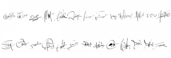 PWSignatures Caratteri MINUSCOLO
