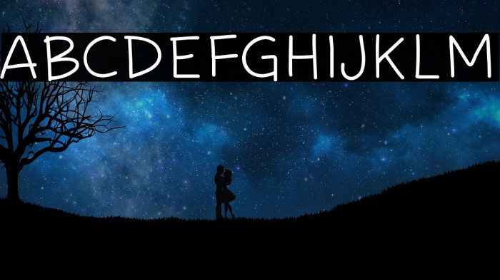 PWSimpleHandwriting Font examples