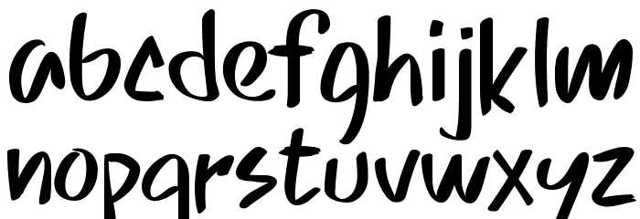 PWSkriptt Font LOWERCASE